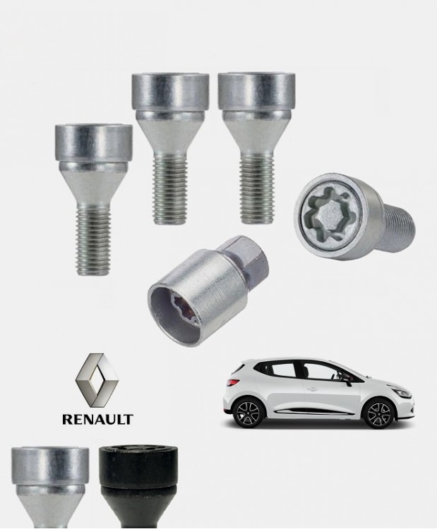 Antivols de roues Renault Clio 4