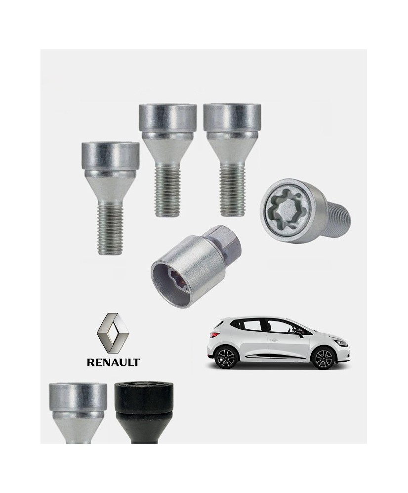 Antivols de roues Renault Clio 4