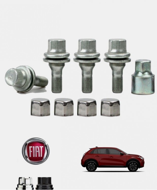 Ecrous antivol de roues Fiat 600e