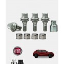 Ecrous antivol de jantes aluminium Fiat 600e