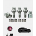 Ecrous antivol de jantes aluminium Fiat 600