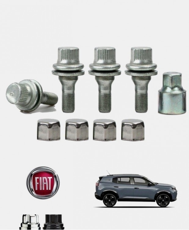 Ecrous antivol de roues Fiat Grizzly