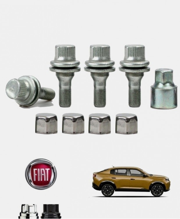 Ecrous antivol de roues Fiat Grizzly Fastback