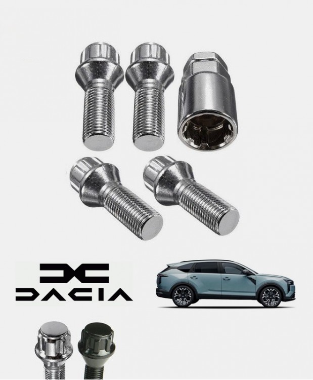 Ecrous antivol de roues Dacia Striker