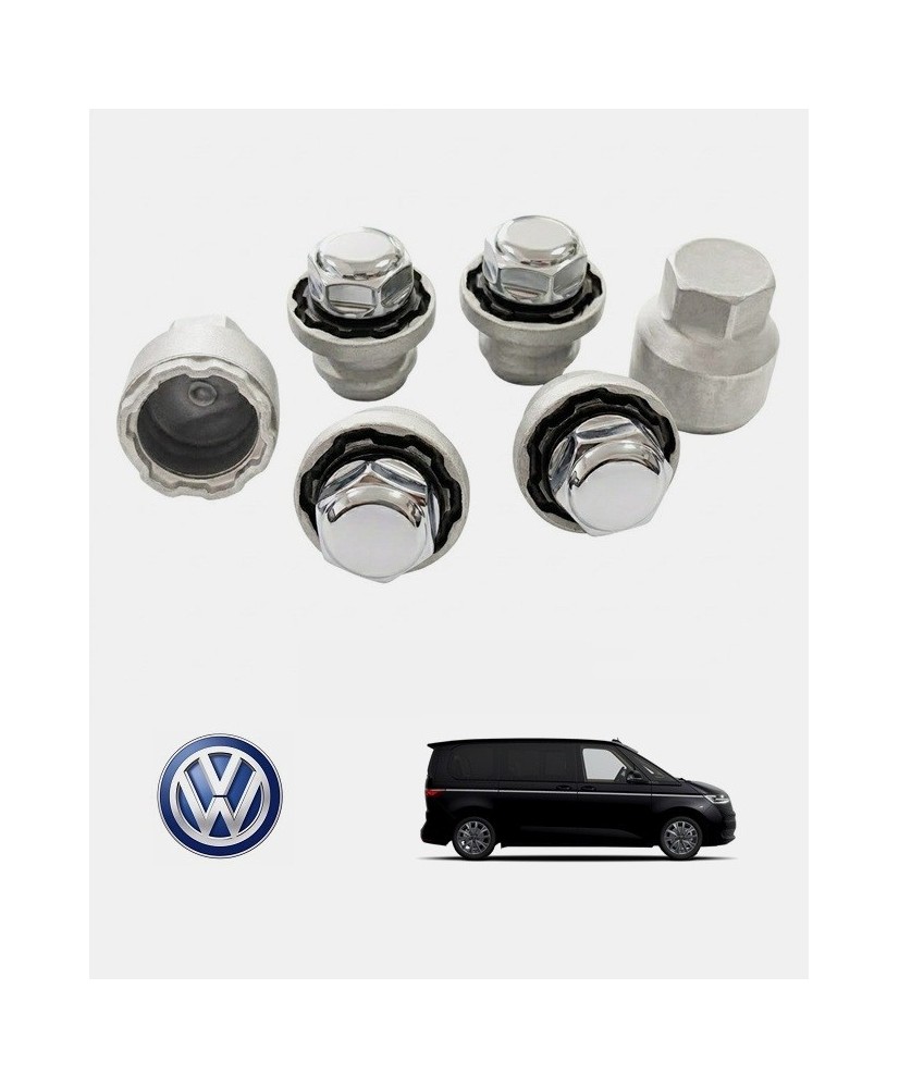 Ecrous antivol de roues VW Transporter 2024, 2025 et 2026