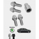 Ecrous antivol de roues Skoda Rapid (NH)