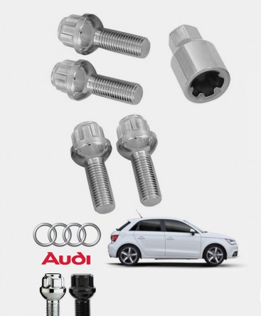 Ecrous antivol de roues Audi A1 (8X)