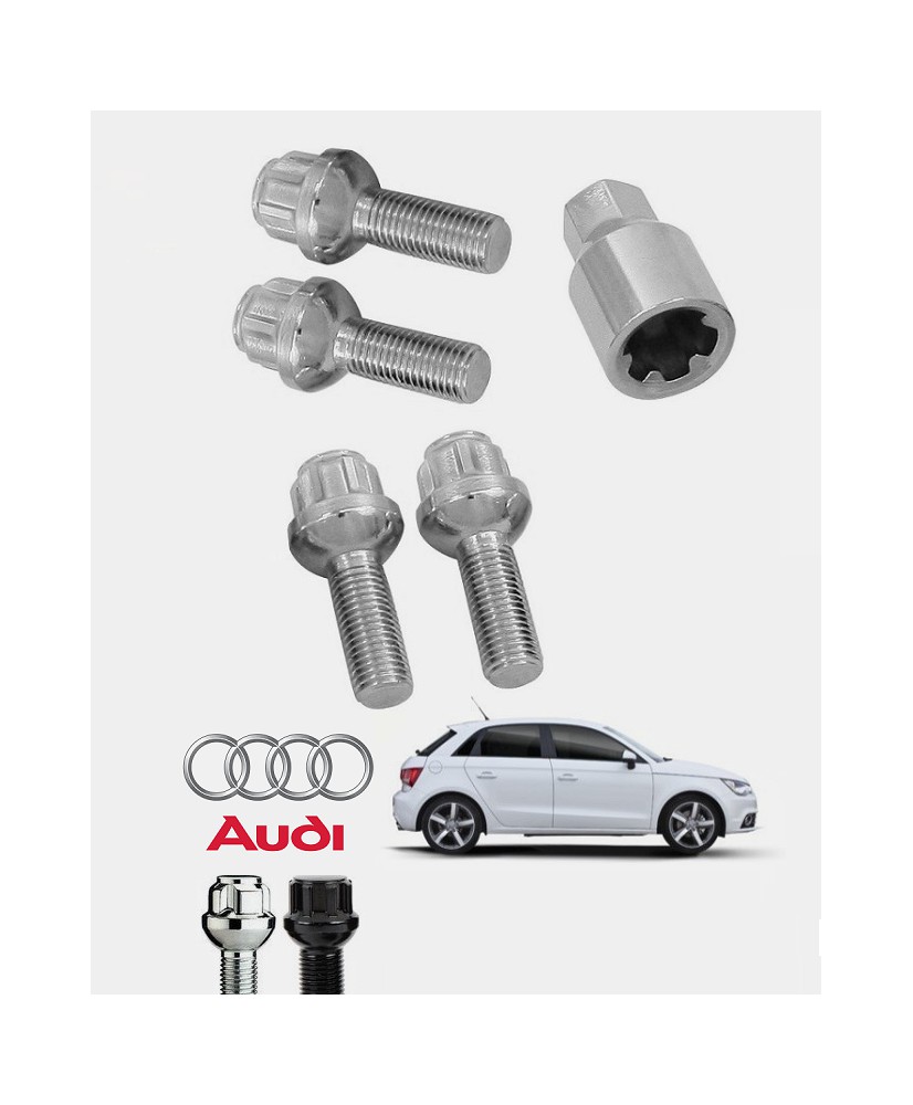 Ecrous antivol de roues Audi A1 (8X)