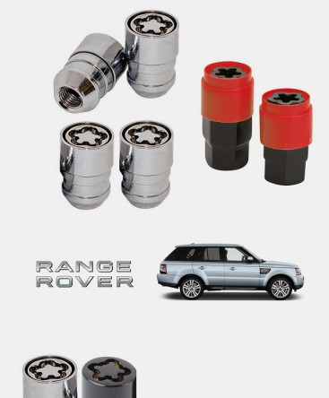 Ecrous antivol de roues Range Rover (L322)
