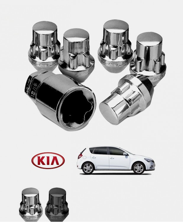 Ecrous antivol de roues Kia Cee'd (ED)