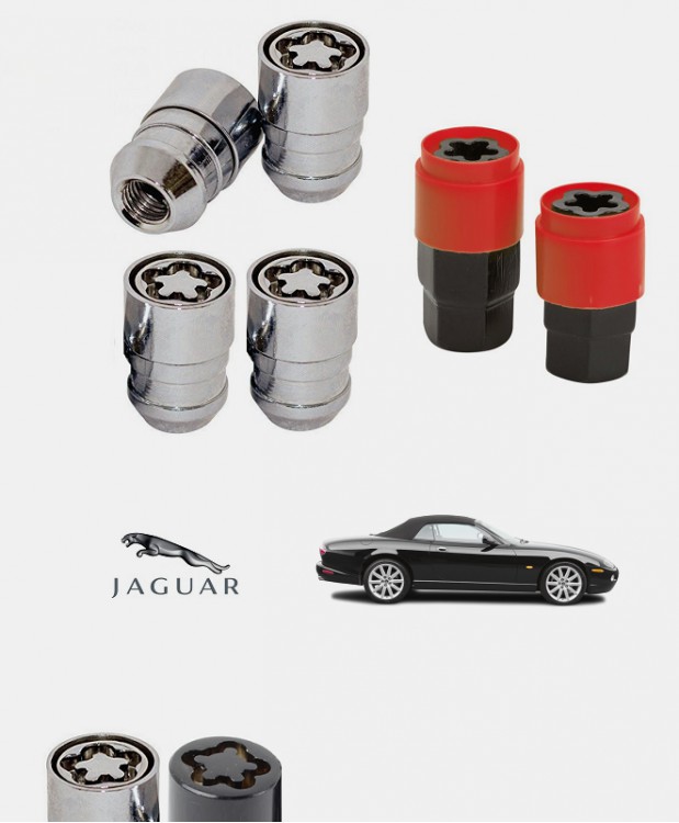 Ecrous antivol de roues Jaguar XK8 & XKR-8 (X100)