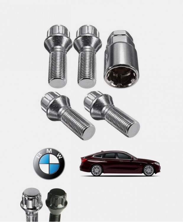 Ecrous antivol de roues Bmw Série 6 Gran Turismo (G32)