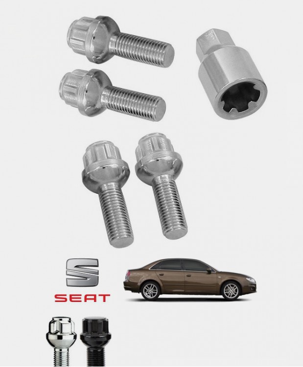 Ecrous antivol de roues Seat Exeo (3R)