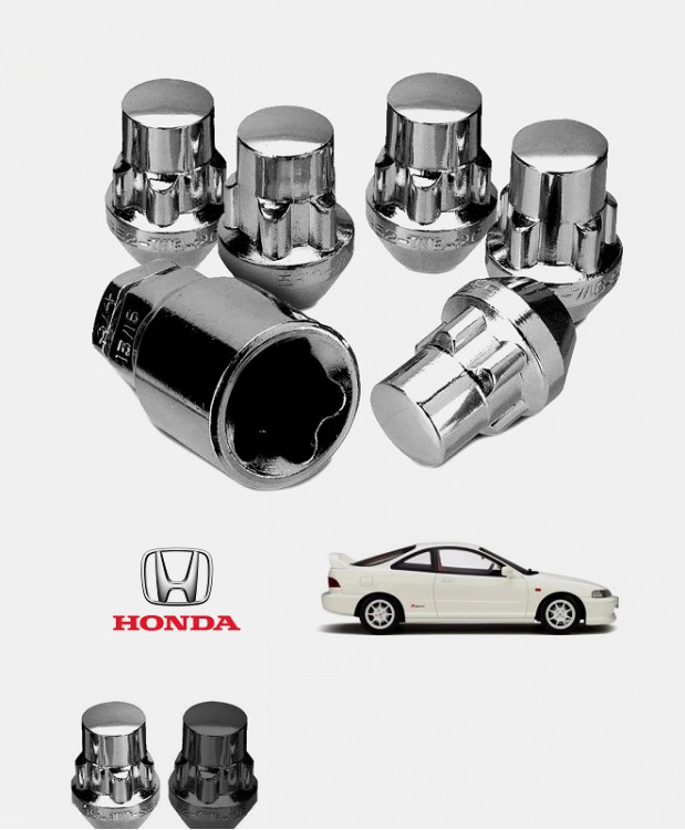 Ecrous antivol de roues Honda Integra (DB6/DB9/DC1/DC2/DC4)