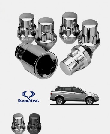 Ecrous antivol de roues SsangYong Rexton (Y200)