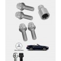 Ecrous antivol de roues Mercedes SL (R231)