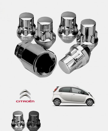 Ecrous antivol de roues Citroën C-Zéro