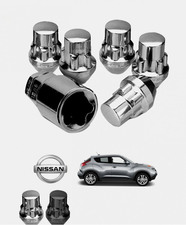 Écrous antivol de roues NISSAN JUKE (F15) de 2010 à 2019