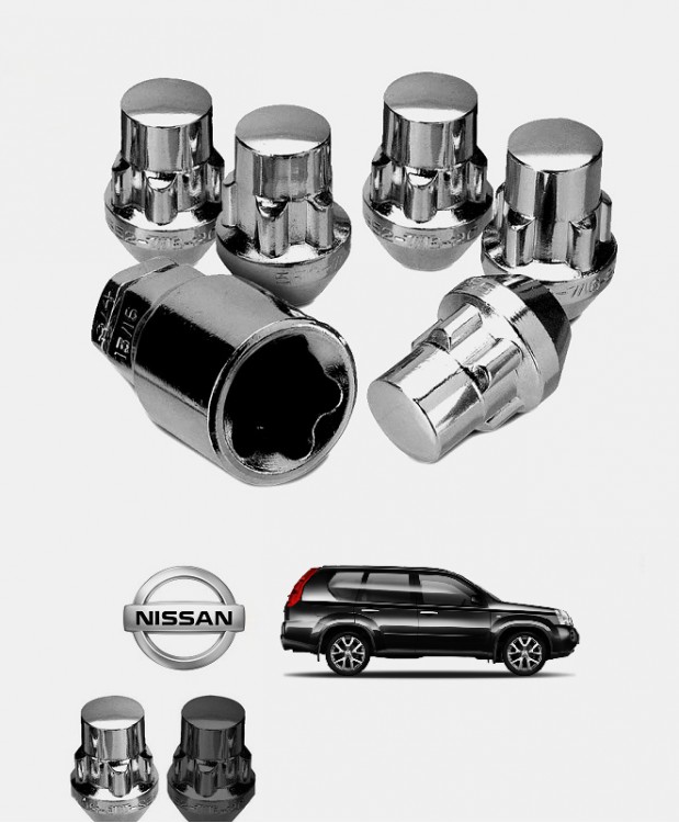 Ecrous antivol de roues Nissan X-Trail (T31)