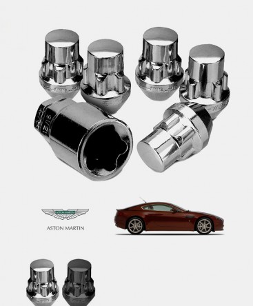 Ecrous antivol de roues Aston Martin V8 Vantage