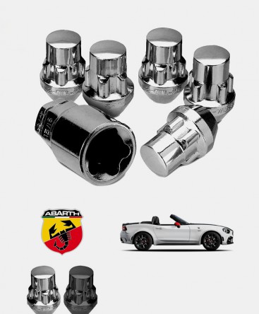 Ecrous antivol de roues Abarth 124 Spider