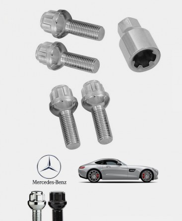 Ecrous antivol de roues Mercedes AMG GT (C190)