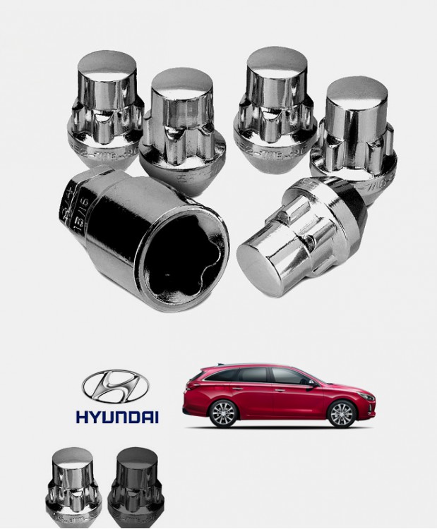 Ecrous antivol de roues Hyundai I30 SW (PD)