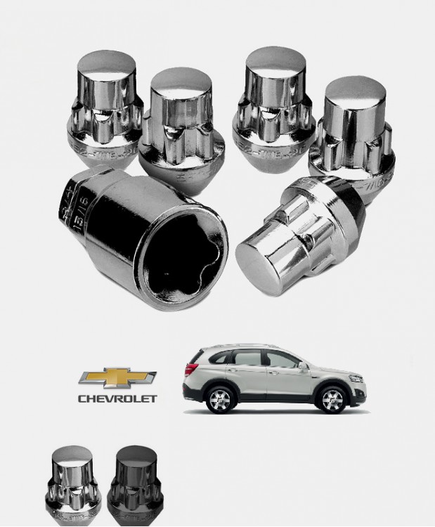 Ecrous antivol de roues Chevrolet Captiva