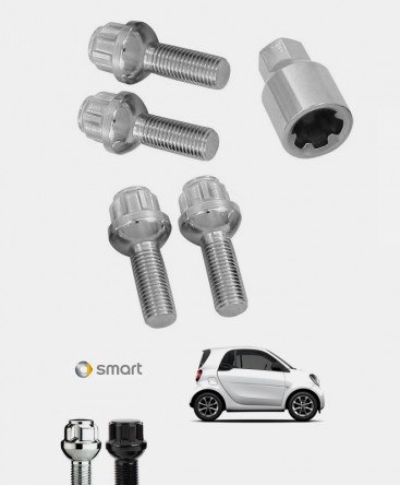 Ecrous antivol de roues Smart Fortwo EQ