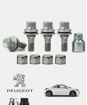 Ecrous antivol de roues Peugeot RCZ