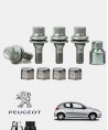 Ecrous antivol de roues Peugeot 206 Plus