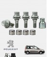 Ecrous antivol de roues Peugeot Partner Tepee 2