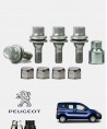 Ecrous antivol de roues Peugeot Bipper Tepee