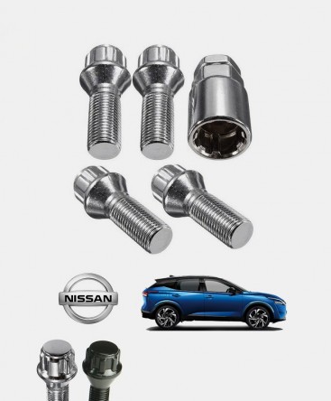 Ecrous antivol de roues Nissan Qashqai 3 (J12)