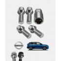 Ecrous antivol de roues Nissan Qashqai 3 (J12)