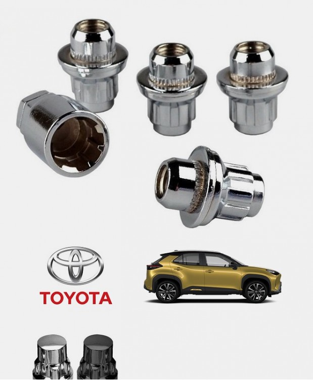 Ecrous antivol de roues Toyota Yaris Cross (XP210)