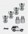 Ecrous antivol de roues Jeep Wrangler (YJ)