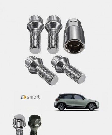 Ecrous antivol de roues Smart #1