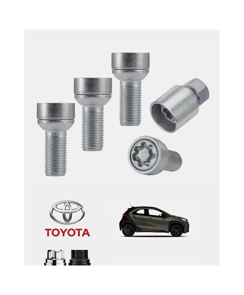 Antivols de roues Toyota AYGO X (AB70)
