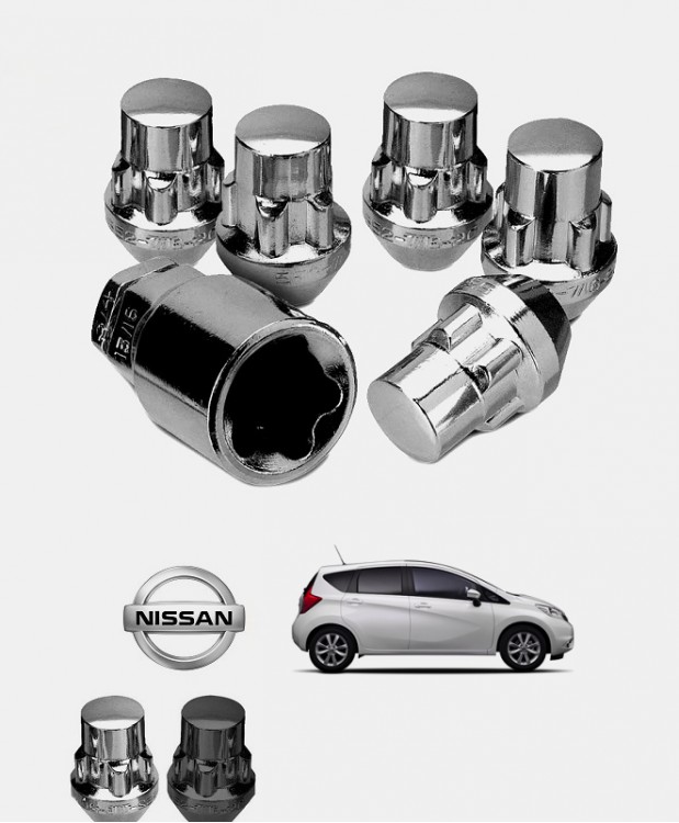 Ecrous antivol de roues Nissan Note (E12)