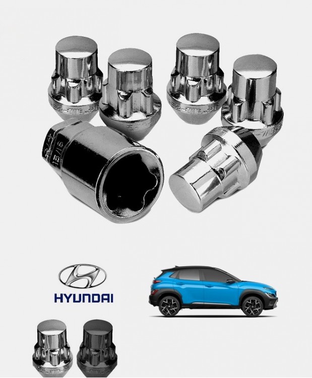 Ecrous antivol de roues Hyundai Kona (OS)