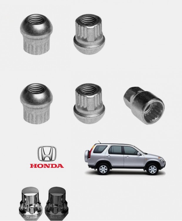 Ecrous antivol de roues Honda CR-V (RD4/RD5/RD6/RD7/RD9)
