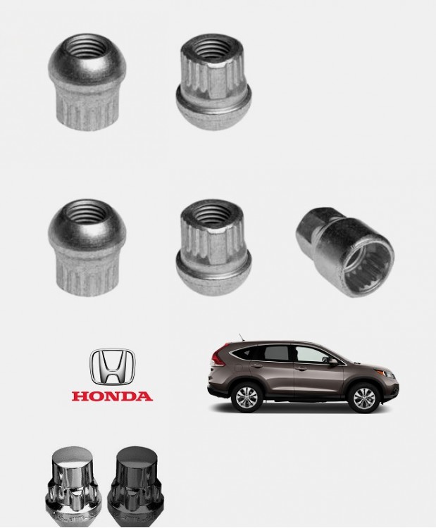 Ecrous antivol de roues Honda CR-V 4 (RM)