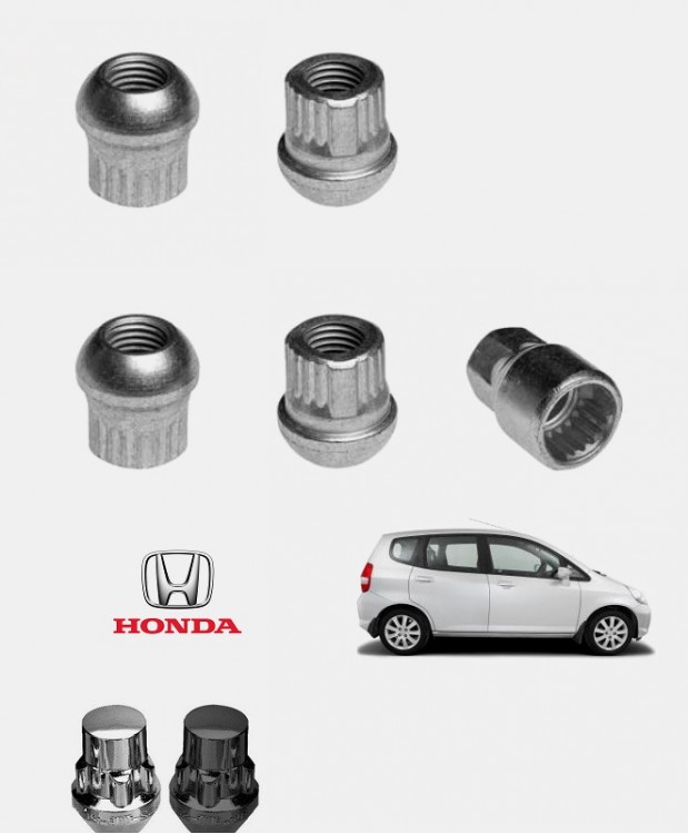 Ecrous antivol de roues Honda Jazz (GD/GE)