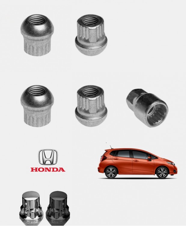 Ecrous antivol de roues Honda Jazz 3 (GK)
