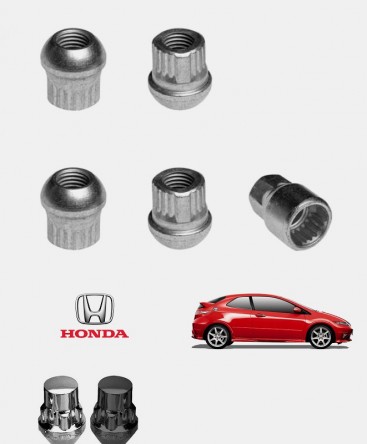 Ecrous antivol de roues Honda Civic Type-R 8 (FN)
