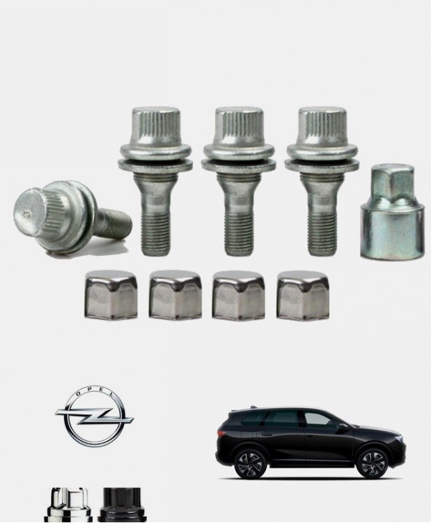 Ecrous antivol de roues Opel Grandland 2 (B)