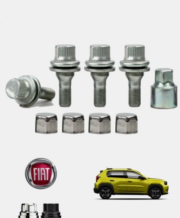 Ecrous antivol de roues Fiat Grande Panda