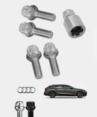 Ecrous antivol de roues Audi A6 E-Tron Avant