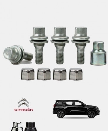 Ecrous antivol de roues Citroën C3 Aircross 2